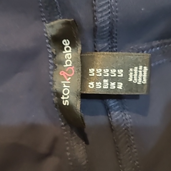 Stork & Babe women's large maternity pants - Picture 2 of 4